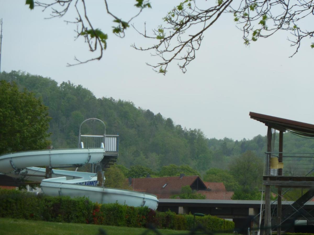 Ferienwohnung Zur Altmuehl Pappenheim Bagian luar foto